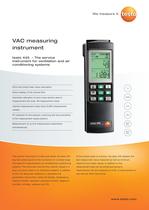 VAC measuring instrument - testo 445