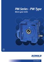 PM Series PW Type Wormgear Unit