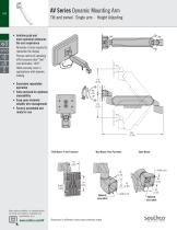 AV Series Dynamic Mounting Arm