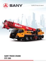 SANY TRUCK CRANE STC 500