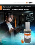 Wireless Pressure Monitoring (WPM) WIRELESS MONITORING OF GAS SPRINGS IN THE TOOL Download PDF Wireless Pressure Monitoring (WPM) WIRELESS MONITORING OF GAS SPRINGS IN THE TOOL