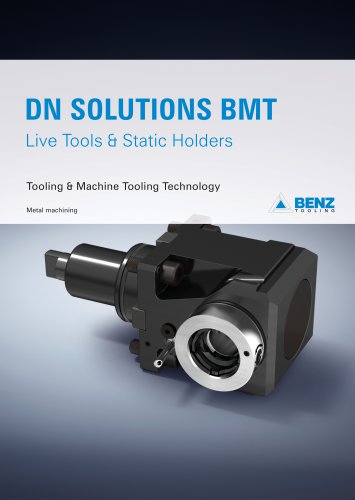 DN Solutions BMT: Live Tools and Static Holder