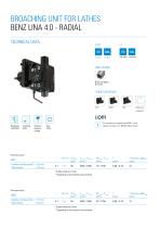 Product sheet: Broaching unit BENZ LINA 4.0 RADIAL for turning centers