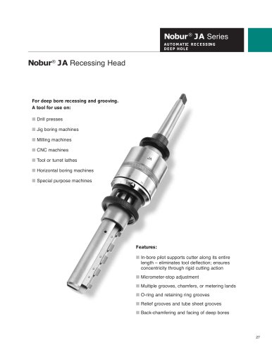 Nobur JA Recessing Head