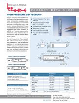 HIGH PRESSURE 281 FLOSERT