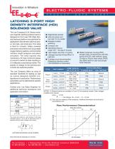 Latching 3-Port HDI Solenoid Valve