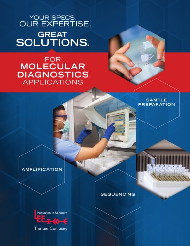 MOLECULAR DIAGNOSTICS APPLICATIONS