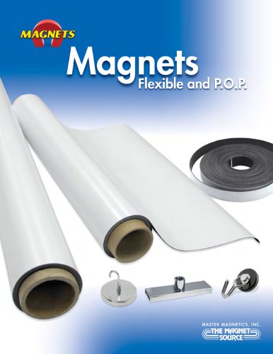 Magnets for Flexible and P.O.P. Applications