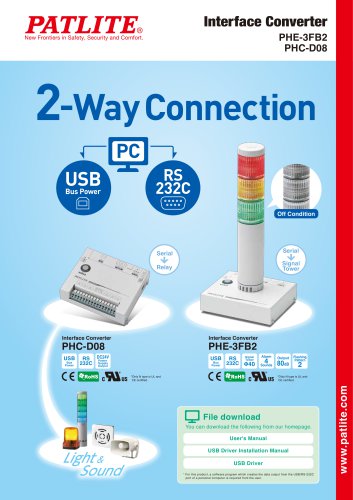 Interface converter  PHE-3FB2