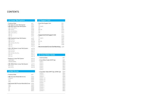 SBC Linear - General Catalog