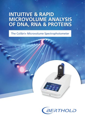 Colibri+ Microvolume Spectrophotometer