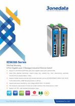 3onedata | IES6306 Series Datasheet | 16/20-port Gigabit Layer 2 Managed Industrial Ethernet Switch