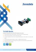 3onedata | TLC422 | Port-powered RS-232 to RS-422 Converter