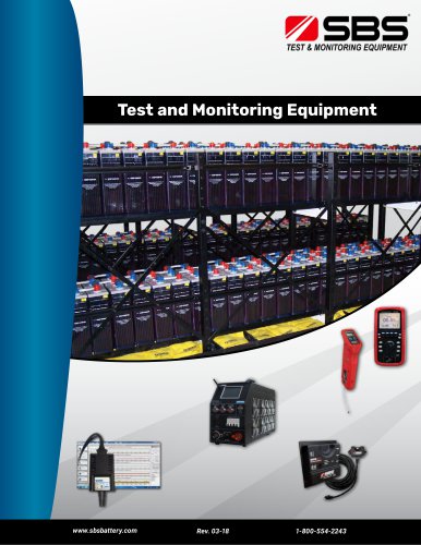 Test and Monitoring Equipment