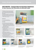 SAFE Master - Compact Store for Hazardous Media