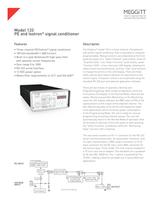 Endevco® model 133 piezoelectric and Isotron® signal conditioner