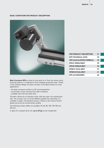 Basic Conveyors BTB