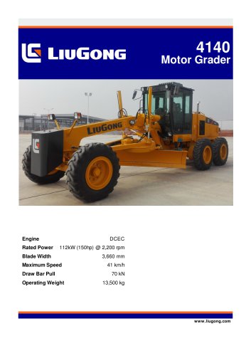 4140 Motor Grader