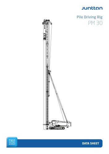 Pile Driving Rigs:PM30