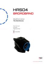 HASO4 BroadBand Wavefront Sensor Datasheet