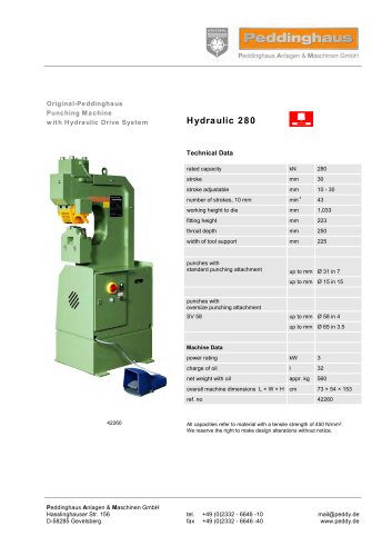 Hydraulic 280