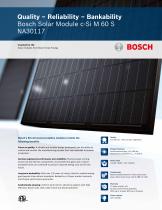 Bosch Solar Module c-Si M 60 S NA30117 (225 - 240 Wp)