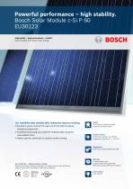 Bosch Solar Module c-Si P 60 EU30123 (230 - 240 Wp)