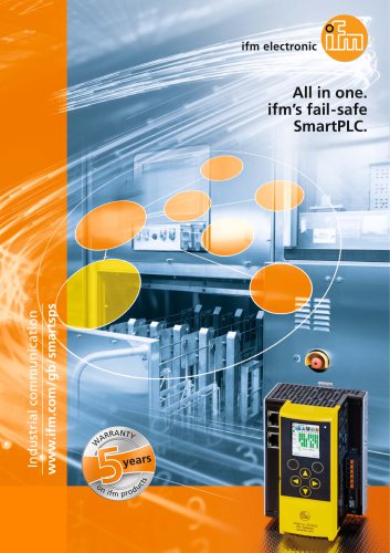 All in one. ifm’s fail-safe SmartPLC.