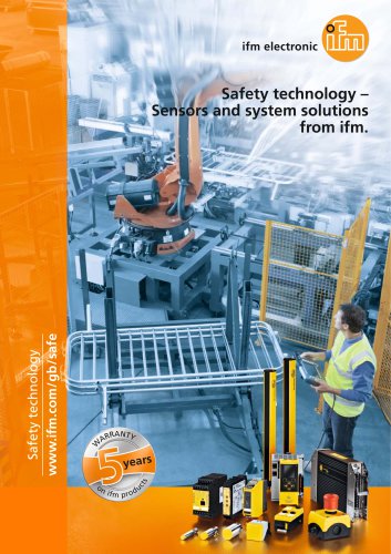 Safety technology - Sensors and system solutions from ifm.