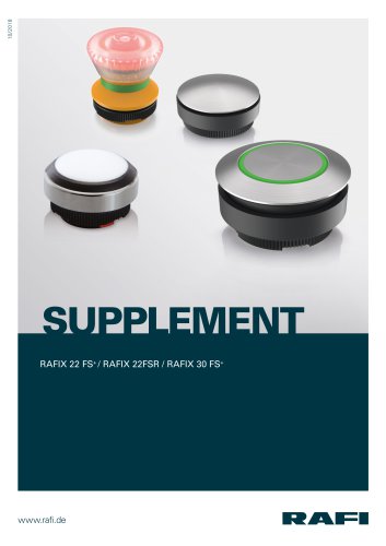 SUPPLEMENT CONTROL COMPONENTS RAFIX