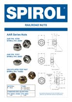 Railroad Nuts - AAR Series