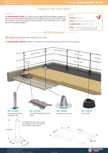 GC-BC (hot metal deck)