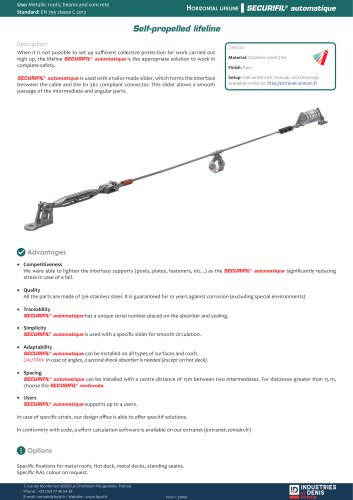 SECURIFIL automatique