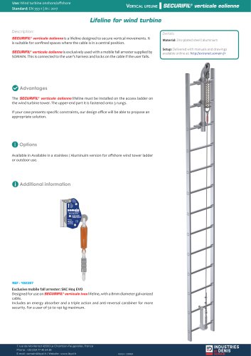 SECURIFIL eolienne
