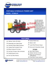 PORTABLE HYDRAULIC POWER UNIT MODEL HT200DJV