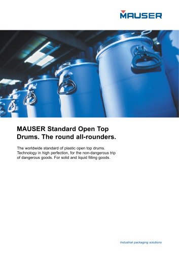 MAUSER Standard Open Top Drums