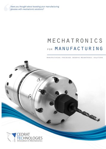 mechatronics for manufacturing