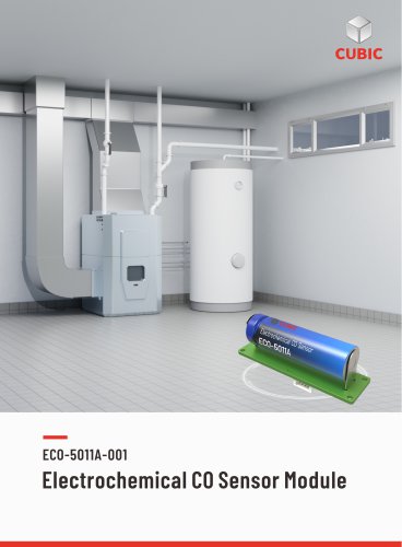 Cubic Electrochemical CO Sensor ECO-5011A-001