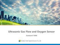 Ultrasonic Gas Flow and Oxygen Sensor Gasboard-7500E