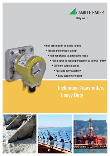 Inclination Transmitters Heavy Duty