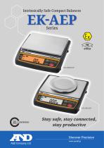 EK-AEP Series - Intrinsically Safe Compact Balances