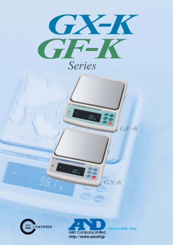 GX-K/GF-K Series of Precision Industrial Balances