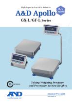 GX-L/GF-L Series of High-Capacity Precision Balances