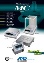 MC Series of Mass Comparators (Precision Balances with Extended Resolution)