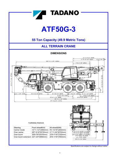 All Terrain Cranes