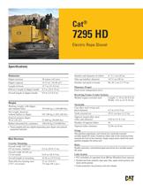 Electric Rope Shovels 7295 HD