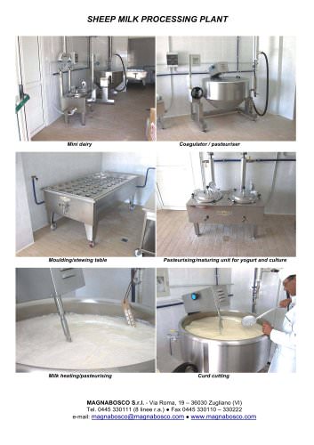 SHEEP MILK PROCESSING PLANT 2