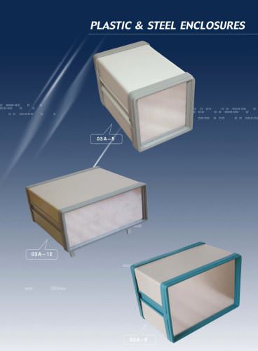 plastic & steel enclosures