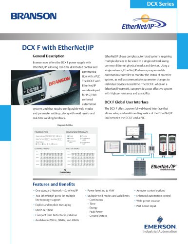 DCX F with EtherNet/IP