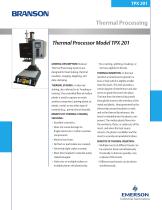 Thermal Processor Model TPX 201